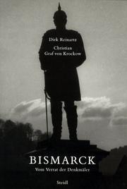 Cover of: Bismarck: vom Verrat der Denkmäler