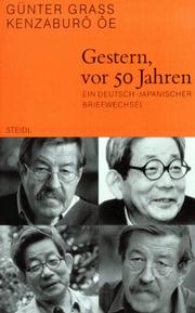 Cover of: Gestern, vor 50 Jahren by Günter Grass