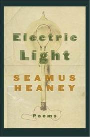 Cover of: Electric Light: Poems