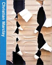 Cover of: Christian Marclay by Douglas Kahn, Miwon Kwon, Alan Licht, Christian Marclay