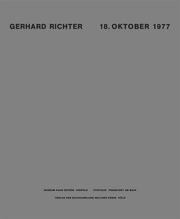 Cover of: Gerhard Richter by Richter, Gerhard