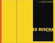 Cover of: Ed Ruscha: Gunpowder and Stains