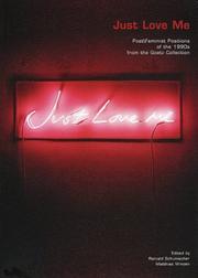 Cover of: Just Love Me