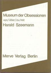 Cover of: Museum der Obsessionen by Harald Szeemann
