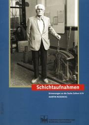 Cover of: Schichtaufnahmen: Erinnerungen an die Zeche Zollern II/IV