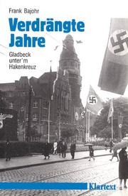 Cover of: Verdrängte Jahre by Frank Bajohr
