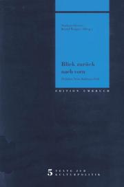 Cover of: Blick zurück nach vorn: zwanzig Jahre neue Kulturpolitik