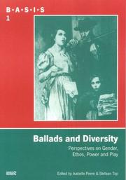 Cover of: Ballads and diversity by edited by Isabelle Peere & Stefaan Top ; editorial assistant Sigrid Rieuwerts.