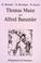 Cover of: Thomas Mann und Alfred Baeumler