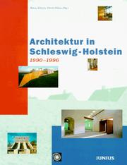 Cover of: Architektur in Schleswig-Holstein 1990-1996