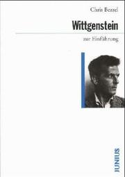 Cover of: Wittgenstein zur Einführung