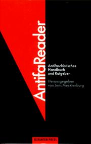 Cover of: Antifa Reader: antifaschistisches Handbuch und Ratgeber