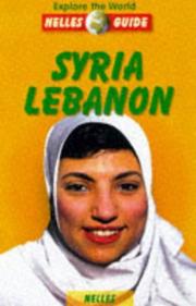 Cover of: Syria Lebanon by Nelles Verlag