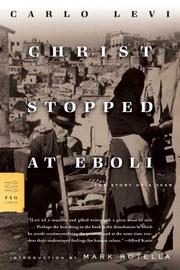 Cristo si è fermato a Eboli by Carlo Levi