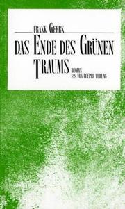 Cover of: Das Ende des grünen Traums: Roman