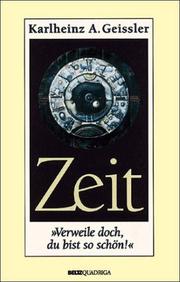 Cover of: Zeit: "Verweile doch, du bist so schon!"