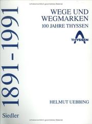 Wege und Wegmarken by Helmut Uebbing