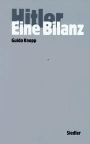 Cover of: Hitler: Eine Bilanz
