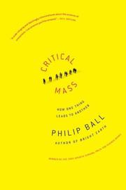 Cover of: Critical Mass: How One Thing Leads to Another
