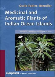 Medicinal Aromatic Plants of Indian Ocean Islands by Ameenah Gurib-Fakim, Thomas Brendler