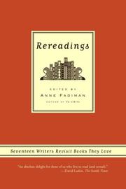 Cover of: Rereadings: Seventeen writers revisit books they love