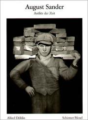 Cover of: Face of Our Time by August Sander, August Sander