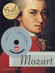 Cover of: Mozart by Andrew Steptoe