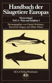 Cover of: Handbuch der Säugetiere Europas