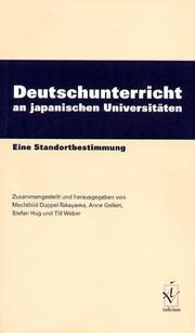 Cover of Deutschunterricht an japanischen Universitäten by 