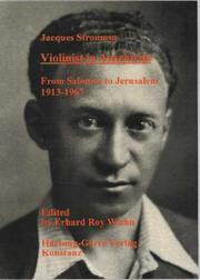 Cover of: Violinist in Auschwitz: from Salonica to Jerusalem, 1913-1967