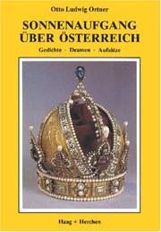 Cover of: Sonnenaufgang über Österreich: Gedichte, Dramen, Aufsätze