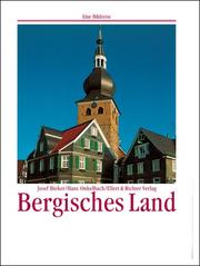 Cover of: Bergisches Land