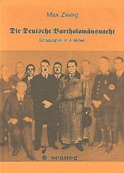 Cover of: Die deutsche Bartholomäusnacht: Schauspiel in 4 Akten