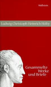 Cover of: Gesammelte Werke und Briefe: kritische Studienausgabe