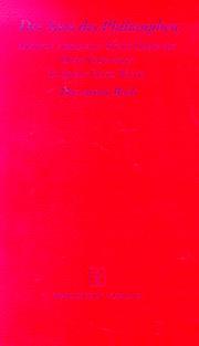 Cover of: Der Satz des Philosophen: Martin Ahrends, Kurt Drawert, Durs Grünbein, Florian Felix Weyh ; herausgegeben von Hugo Dittberner in Zusammenarbeit mit Linda Anne Engelhardt.