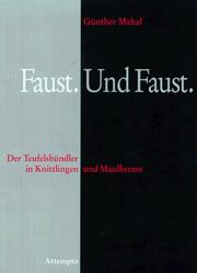 Cover of: Faust und Faust by Günther Mahal