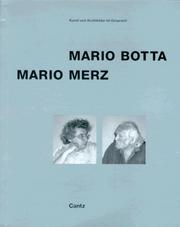 Cover of: Mario Botta, Mario Merz: im Gespräch mit Marlies Grüterich