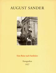 Cover of: August Sander by Susanne Lange