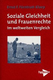 Cover of: Soziale Gleichheit und Frauenrechte im weltweiten Vergleich by Ernst Fidel Fürntratt-Kloep