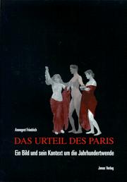 Cover of: Das Urteil des Paris: ein Bild und sein Kontext um die Jahrhundertwende