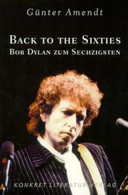 Cover of: Back to the sixties: Bob Dylan zum Sechzigsten