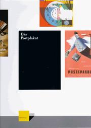 Cover of: Das Postplakat: 1880 bis 1989
