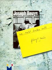 Cover of: " Wer nicht denken will fliegt raus" by Joseph Beuys
