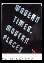 Cover of: Modern times, modern places by Conrad, Peter