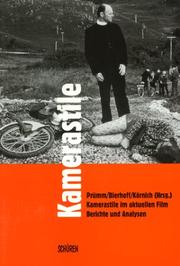Cover of: Kamerastile im aktuellen Film: Berichte und Analysen