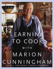 Cover of: Learning to cook with Marion Cunningham