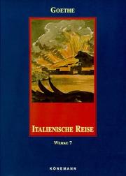 Cover of: Italienische Reise by Johann Wolfgang von Goethe