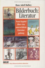 Cover of: Bilderbuch--Literatur by Hans Adolf Halbey