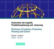 Cover of: Dictionary of Logistics, Production Planning, and Control: English/German
