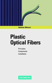 Cover of: Plastic Fiber Optics: Principles, Components, Installation